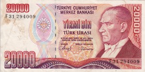 The Turkish lira has fallen by more than 10 percent since the beginning of the year (Public Domain Photo)