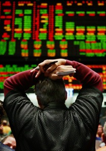 Stocks slide on fears over Syria (AFP Photo)