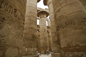 The German Arab Chamber of Commerce in Egypt recently initiated a new project that will help 150 workers in Luxor gain new skills in the field of construction. (AFP Photo)