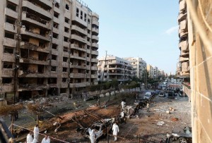 Abdullah Azzam Brigades -- the Al-Qaeda linked extremist group -- have claimed responsibility for the suicide bombing at the Iranian embassy in Beirut in November 2013  (AFP File Photo)