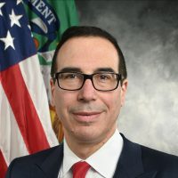 US Treasury Secretary Steven Mnuchin
