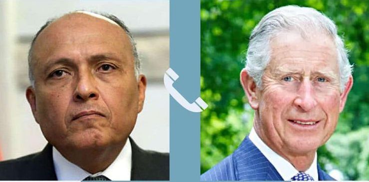 FM discusses with Prince Charles Egypt’s vision, goals for the next session of COP27