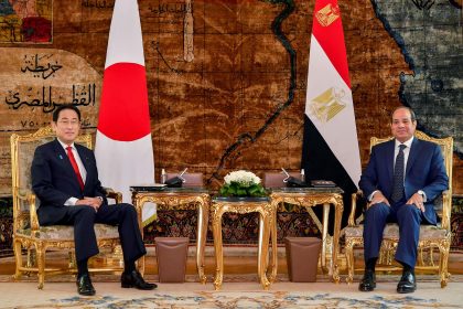 Al-Sisi, Japanese PM discuss regional, international issues of mutual concern