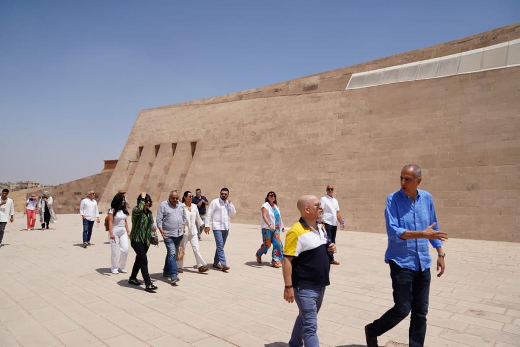 Orascom Pyramids Orascom Pyramids Entertainment invites ambassadors to tour Giza Plateau ...