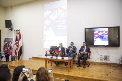 Karim Gabr inaugurates 7th International Conference of BUE's Faculty of Media