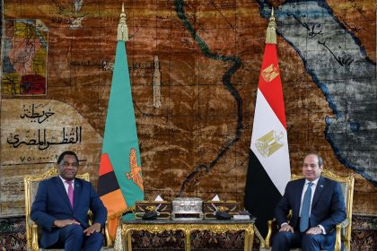 Al-Sisi, Hichilema discuss strengthening bilateral relations, addressing regional challenges