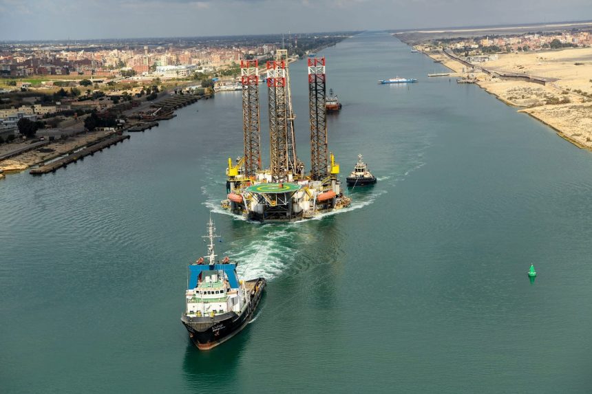 Suez Canal facilitates unconventional transit of ADMARINE260 Rig