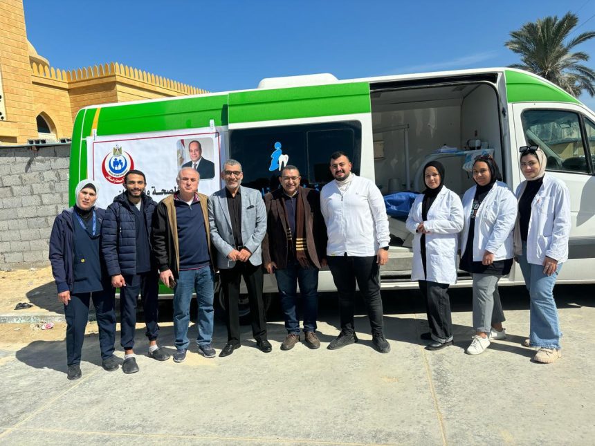 Egyptian medical convoy provides dental care for 154 Palestinian patients in North Sinai