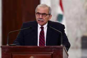 Lebanese Prime Minister Nawaf Salam