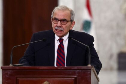 Lebanese Prime Minister Nawaf Salam