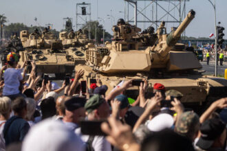 Russia hits Ukraine with huge barrage as first Australian tanks arrive