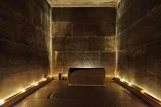 Giza Pyramids' interior lighting updated with new LED system