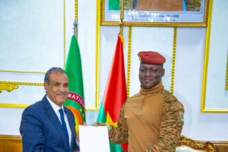 Egyptian Foreign Minister Badr Abdelatty met with Burkina Faso's leader, Captain Ibrahim Traoré