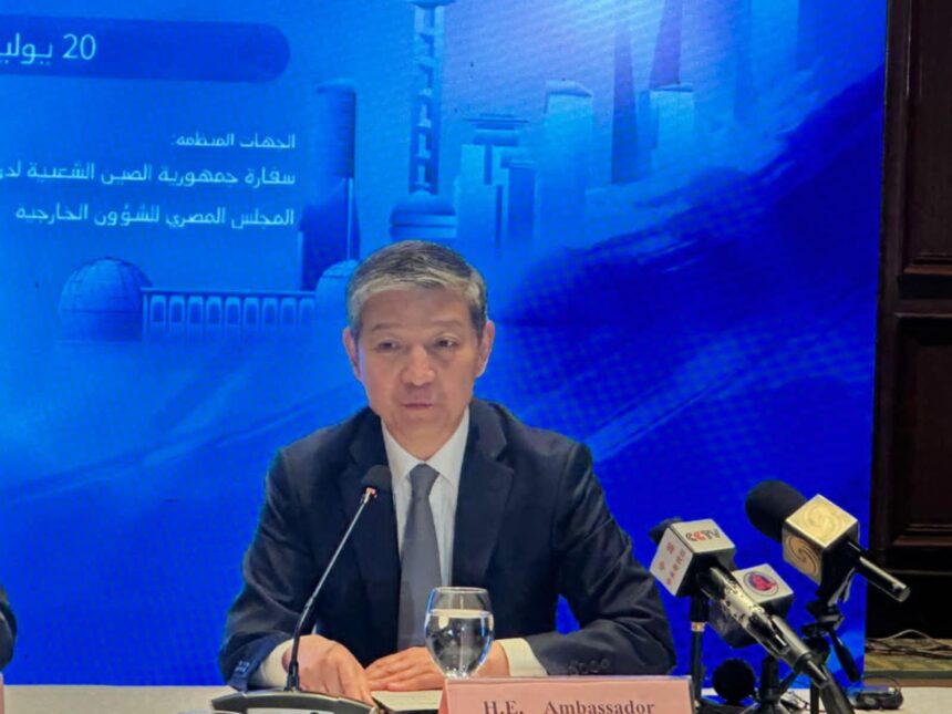 Chinese Ambassador to Cairo Liao Liqiang