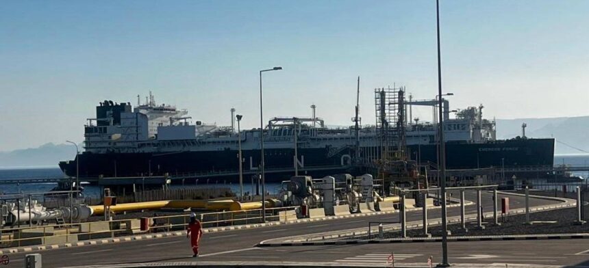 Energean’s floating regasification unit arrives at Aqaba Port: Petroleum Ministry