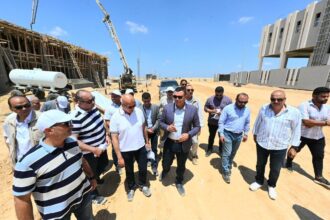 Housing minister reviews Sawary project, inspects infrastructure works in New Borg El Arab