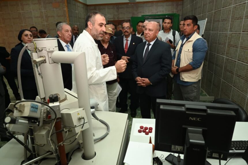 Egypt studies converting Helwan Iron into textile industries complex