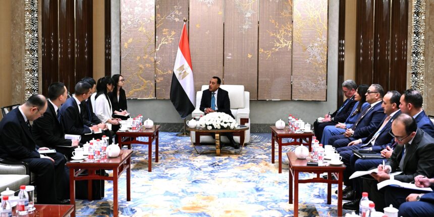 Egypt's PM meets with Chinese firms to discuss energy, water desalination projects