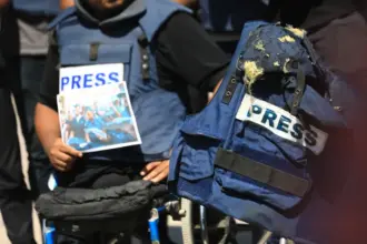 Israeli airstrike on Gaza hospital kills journalists, triggers global outcry