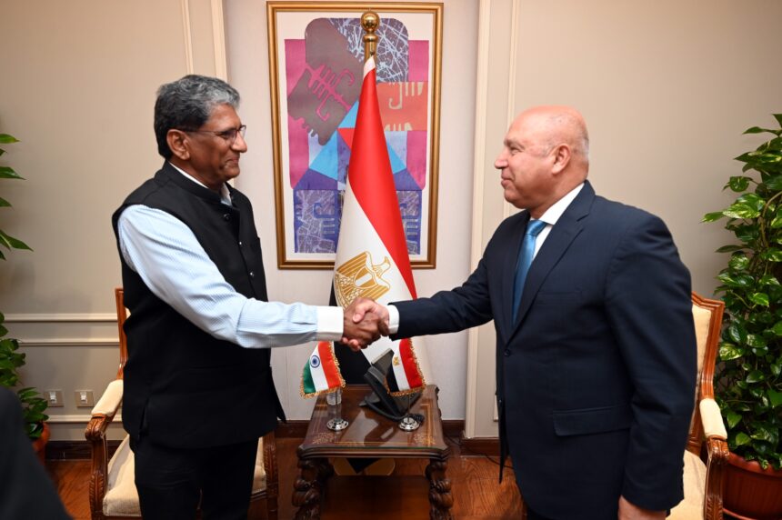 Egypt, India explore future cooperation in industry, transport