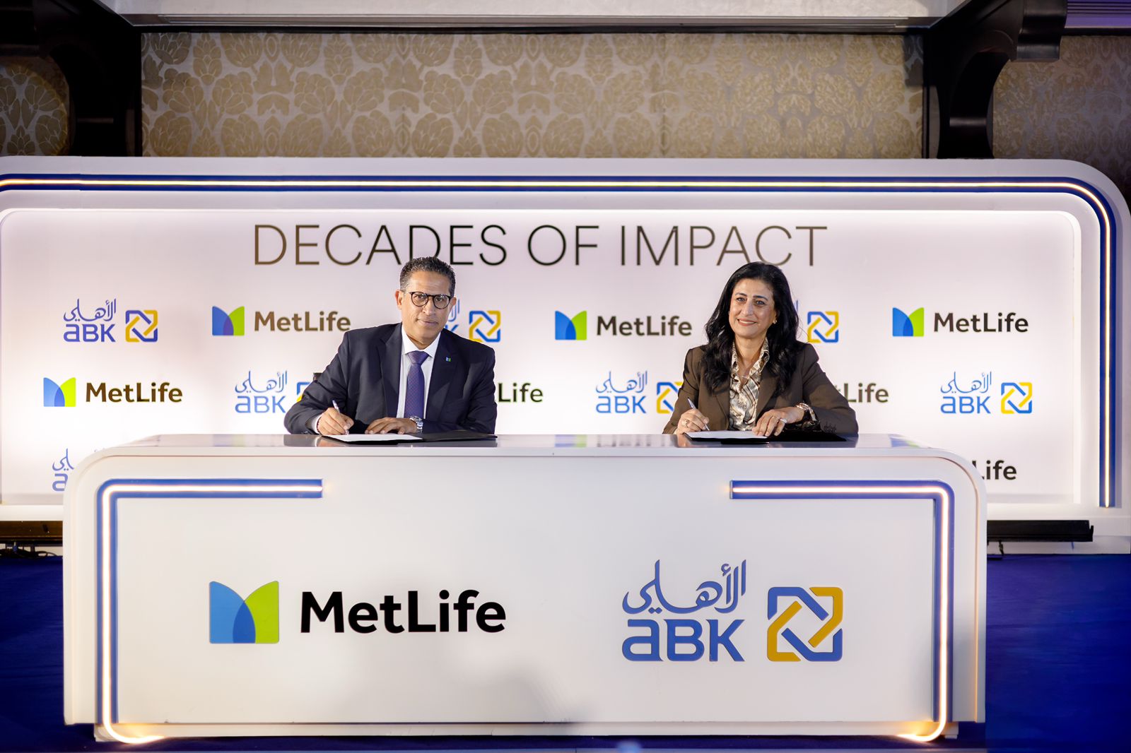 ABK-Egypt and MetLife Join Forces Again for a Seven-Year Bancassurance Partnership!