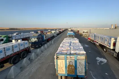 Egyptian fuel enters besieged Gaza while Israel keeps 22,000 aid trucks stranded