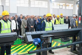Egypt’s AOI inaugurates new production line for high-voltage electricity towers