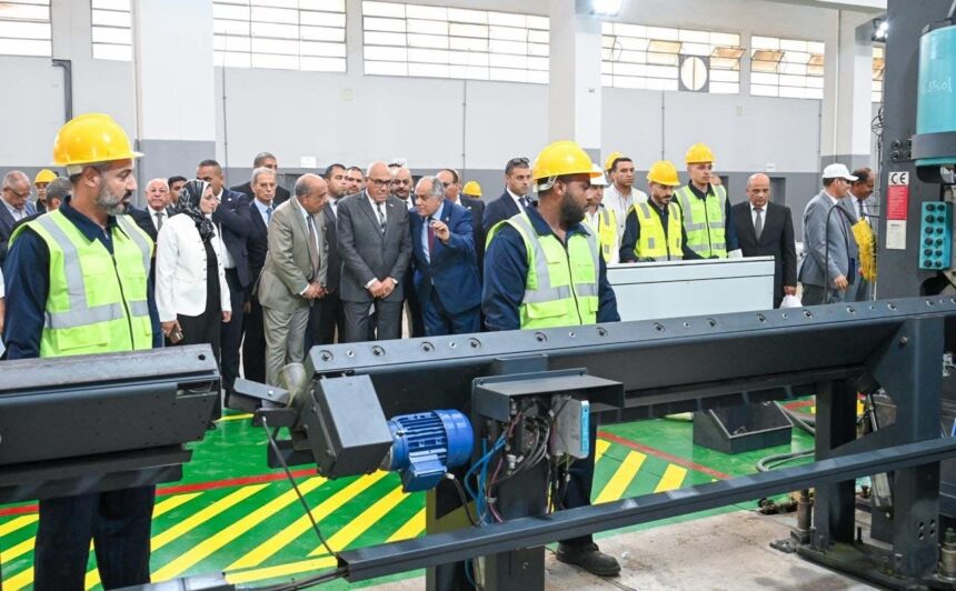 Egypt’s AOI inaugurates new production line for high-voltage electricity towers
