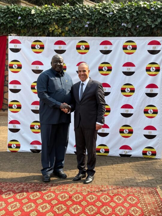 Egypt's Foreign Minister discusses Nile water security with Ugandan president