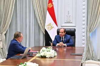 Egypt’s Al-Sisi meets central bank chief, calls for continued efforts to increase dollar inflows