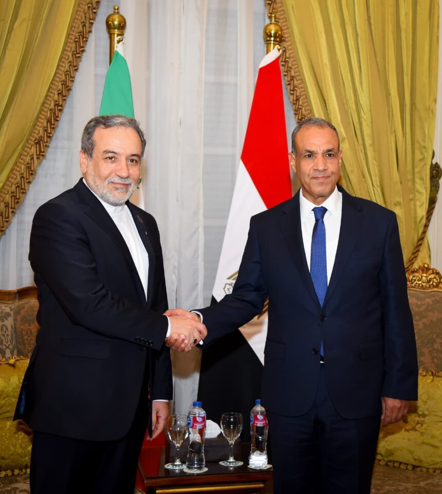 Egypt's FM meets Iranian counterpart in Cairo for nuclear, regional talks