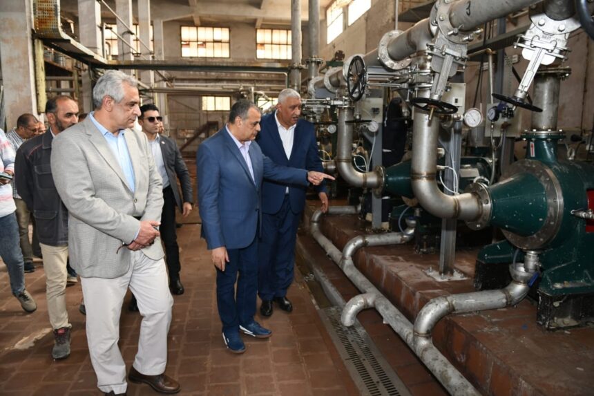 Egypt's Military Production Minister inspects Abu Zaabal chemical company