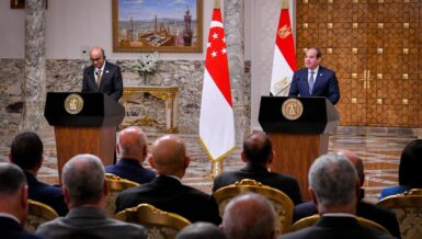 Egyptian, Singaporean presidents oversee signing of 7 cooperation agreements
