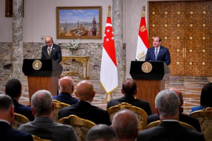 Egyptian, Singaporean presidents oversee signing of 7 cooperation agreements