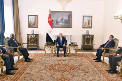 Al-Sisi meets Afreximbank leadership, discusses boosting Africa trade, development cooperation