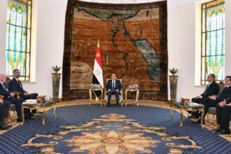 Al-Sisi discusses development ties with Aga Khan leader, South Korean envoy in Cairo