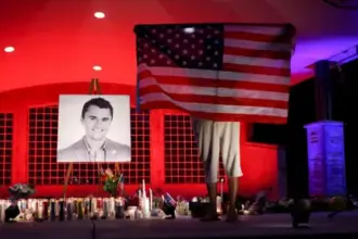 Right-wing figures blame 'the Left' for Kirk killing, some urge ban on Democratic Party