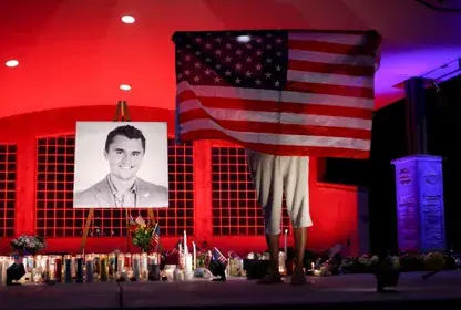Right-wing figures blame 'the Left' for Kirk killing, some urge ban on Democratic Party