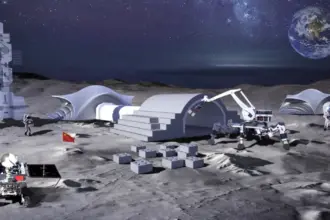 New Chinese device turns lunar soil into bricks, paving way for moon base