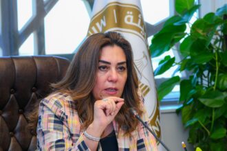 Egypt’s Minister of Local Development and Acting Minister of Environment, Manal Awad