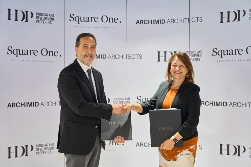 HDP partners with Archimid Architects to oversee Square One Exclusive Residences in New Cairo
