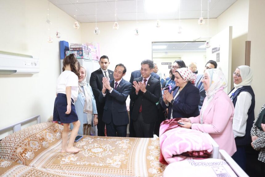 Egypt hosts Singapore’s senior minister of state for health to enhance medical cooperation