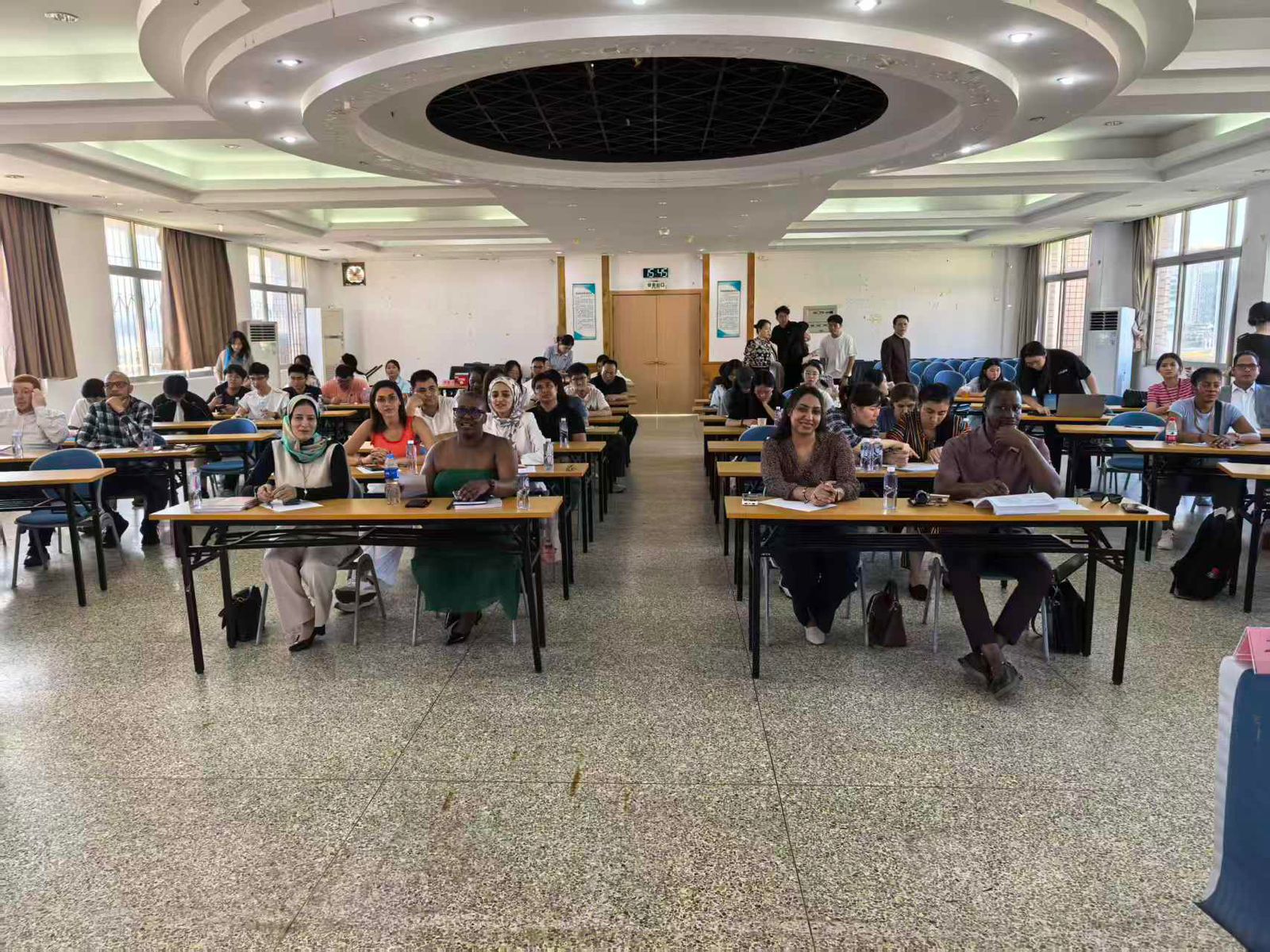 Egyptian BRI Seminar Participants Visit Fujian University of Technology
