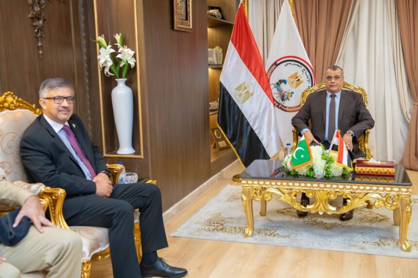 Egypt, Pakistan discuss enhanced cooperation in defence, civilian manufacturing