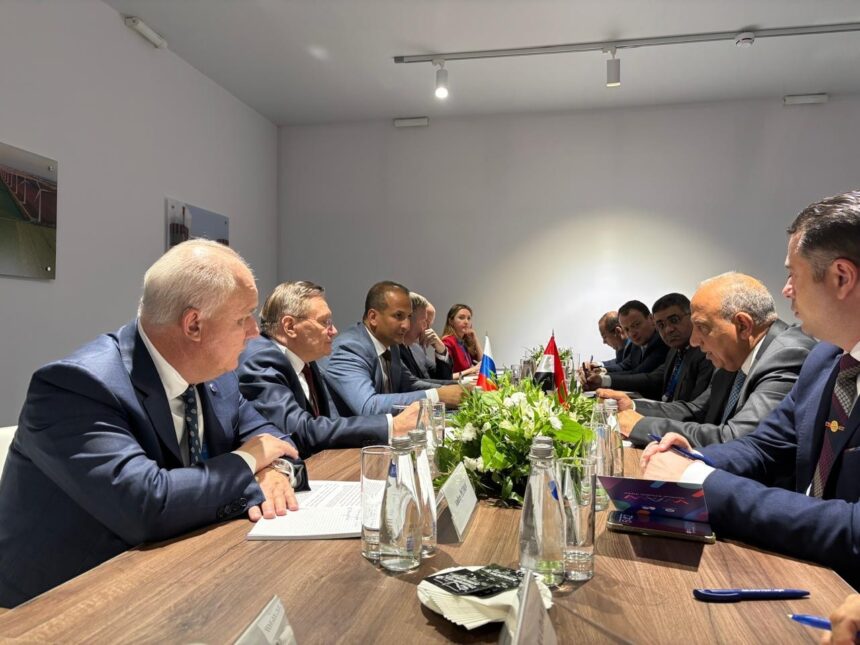 Electricity Minister reviews Dabaa nuclear project progress with Russia’s Rosatom