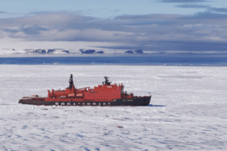 Russians complete world’s first North Pole ultramarathon