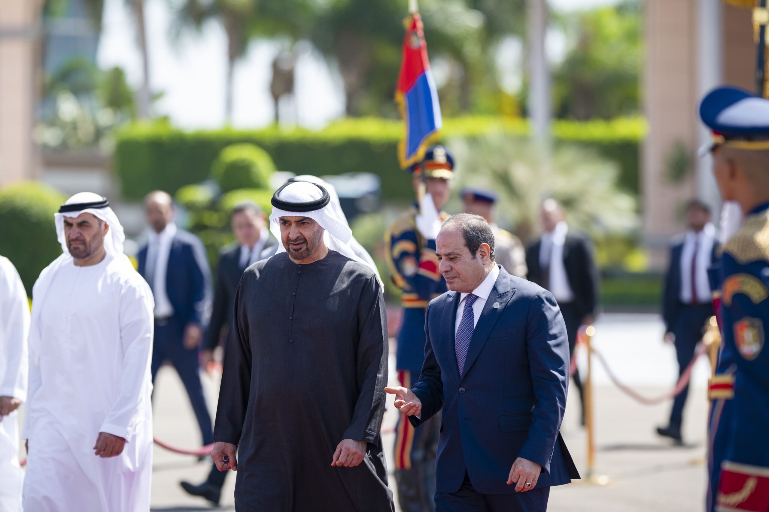 Al-Sisi, Bin Zayed back Trump’s Gaza peace initiative amid mounting diplomatic drive