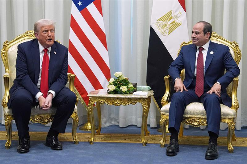 Trump praises Al-Sisi's 'important role' at Gaza peace summit