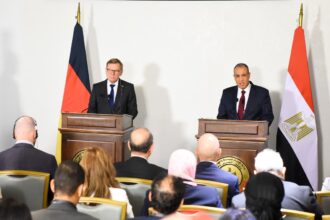 Egypt's Foreign Minister, German counterpart hold political consultations in Cairo