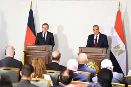 Egypt's Foreign Minister, German counterpart hold political consultations in Cairo